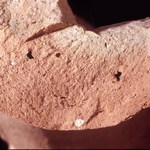 Plate 64: Fresh sherd break of CAD AM (width of field 24 mm). Click to see a larger version