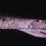 Plate 137: Fresh sherd break of COO BB 2 (width of field 24 mm). Click to see a larger version